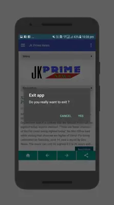 JK Prime News android App screenshot 3