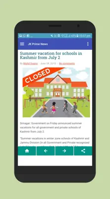 JK Prime News android App screenshot 6
